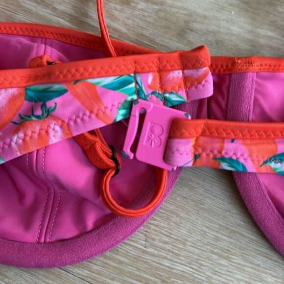 Blackbough Fiona Underwire Top Red and Pink Spicy Pepper Print Large - Picture 7 of 7